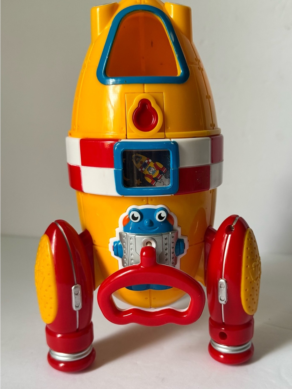 Wow Toys Ronnie Rocket Vibrating Spaceship Space Exploration Vehicle Works